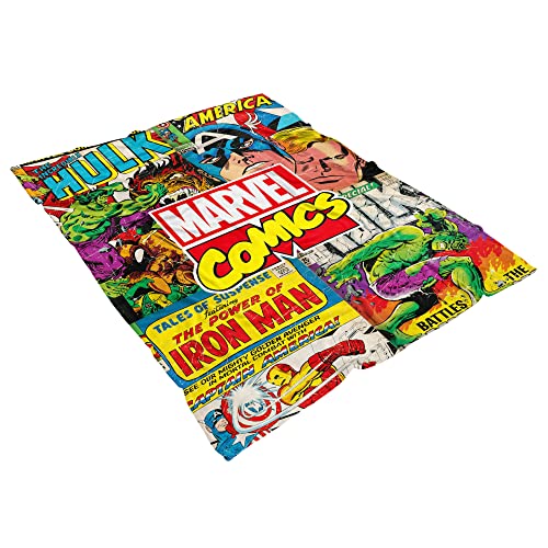 Avengers Fleecedecke Marvel - 100x140cm Mikrofaser Kuscheldecke