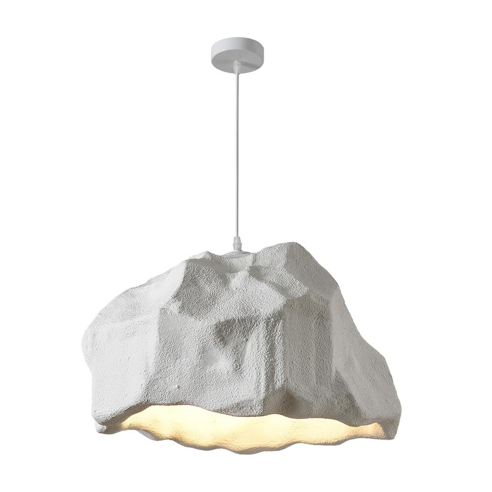 Suspension Wabi-sabi japonaise pour chambre et couloir, luminaire vintage irrégulier