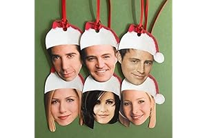 Distinctive and Festive 'Friends' Holiday Gift Tags