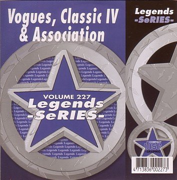 Vogues, Classic IV & Association Karaoke Disc - Legends Series CDG