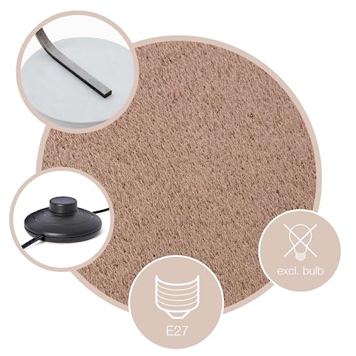 Lightbox Elegante lampada ad arco con piedistallo