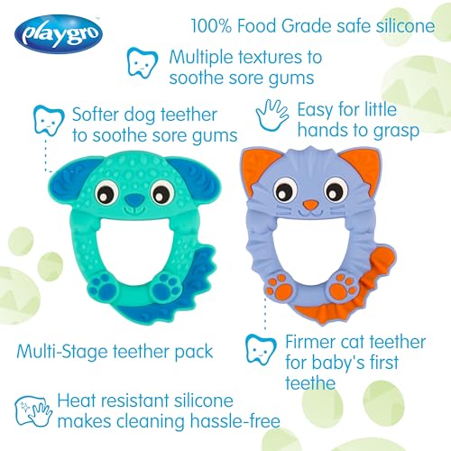 Playgro Massaggiagengive In Silicone Lenitivo E Masticabile - 5
