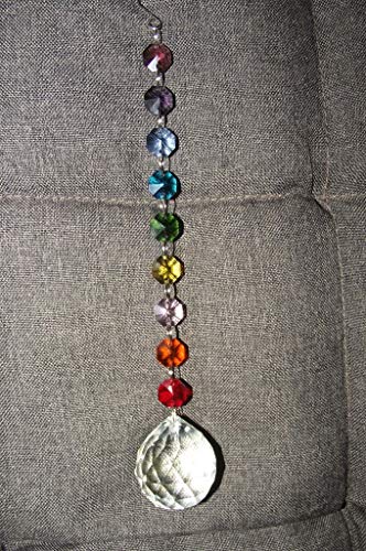 Airsun Crystal Suncatcher 40Mm Pendant Sphere, Chakra Prism Ball Feng Shui Decoration, Rainbow Maker & Window Chandelier Hanging Ornament (Crystal, 40Mm) #TOP3