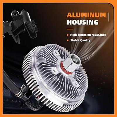 Electric Cooling Fan Clutch For Chevy Trailblazer, GMC Envoy – 2002-2009, 4.2L & 5.3L