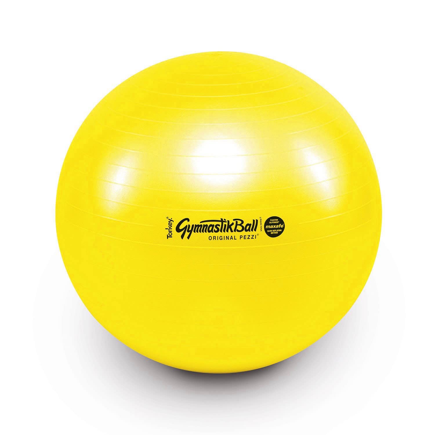 ATC Handels GmbH Pelota de gimnasia Pezzi Maxafe Pelota Hinchable, 75 cm, color amarillo