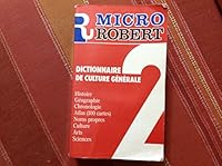 Li Micro Robert - Dictionnaire de Culture Generale 2850361143 Book Cover