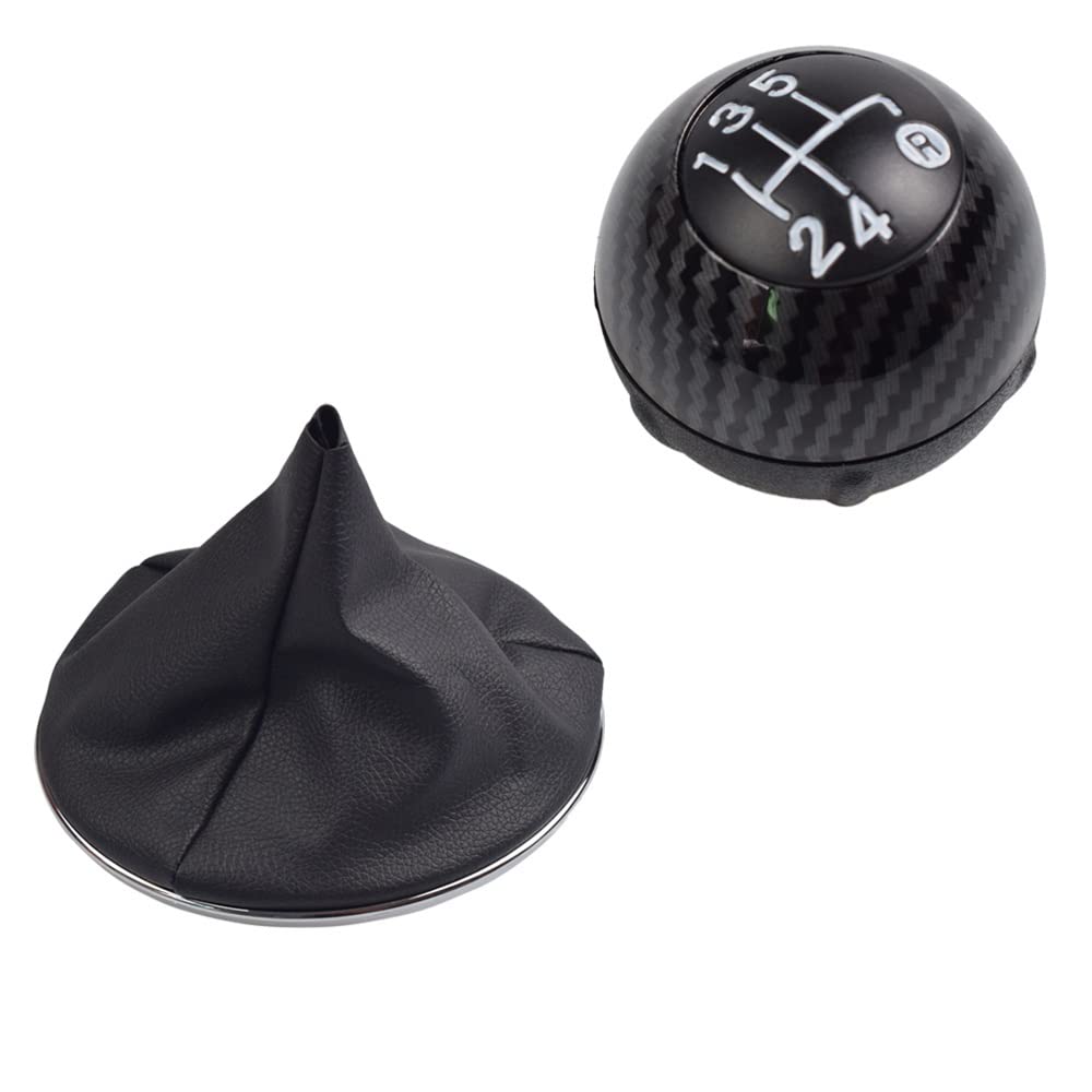 Pomello Cambio Per Fiat 500 5 Marce - Ricambio In ABS Cromato, Montaggio Semplice - Foto 11