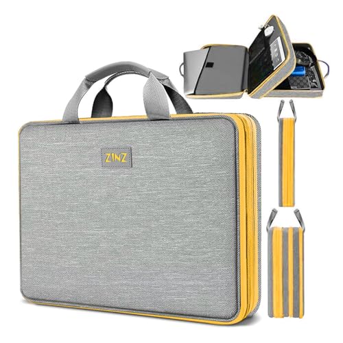 Amazon.co.jp: ZINZ パソコンケース 薄型 可変容量 PC バッグ 撥水加工