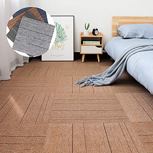XXXZZL Alfombras y Moquetas Autoadhesivo Baldosa de Moqueta 50 X 50 cm...