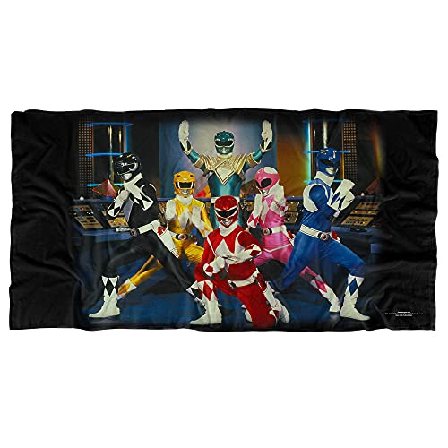 Trevco Power Rangers Stance Officially Licensed Beach Towel 30" X 60" #TOP6