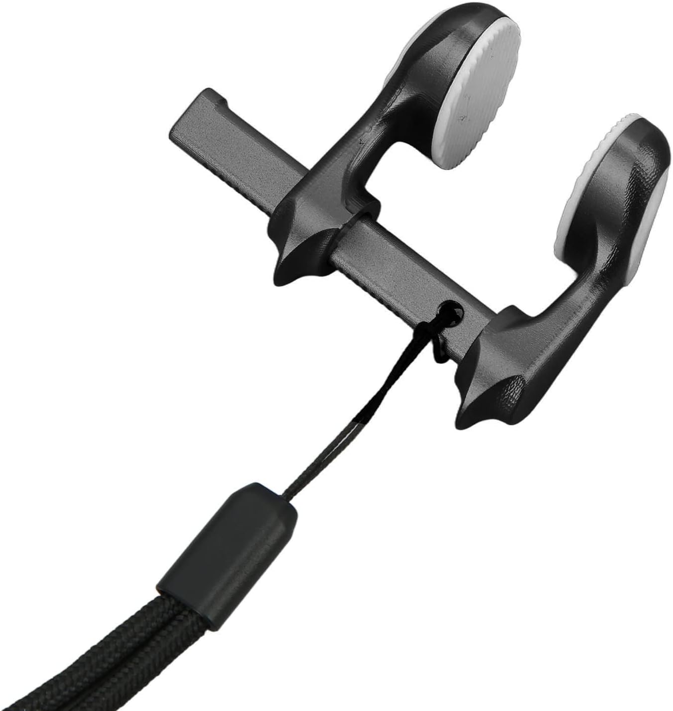 Diving Nose Clip,Adjustable Aluminum Alloy Professional Swimming Nose Plug with Lanyard for Kids Adults (Black)