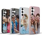 DCPPCY Cover Personalizzata per Samsung Galaxy S20FE 4G/5G,Personalizzato Custodia Foto Immagine Testi Custom Case,Nero Silicone Personalizzabile Custodie Personalizzabili per Samsung S20fe