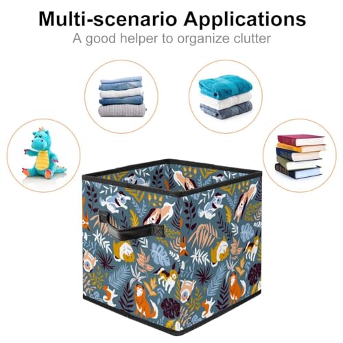 Boîte de rangement pliable cube pour éliminer le désordre des placards - 3