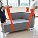 Cartman Lifting and Moving Straps for Furniture, Appliances, Mattresses or Heavy Objects up to 800 Pounds, 2