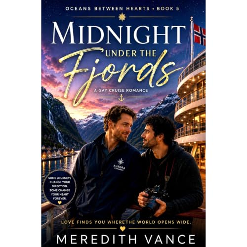 MIDNIGHT UNDER THE FJORDS Audiolibro Por MEREDITH VANCE arte de portada