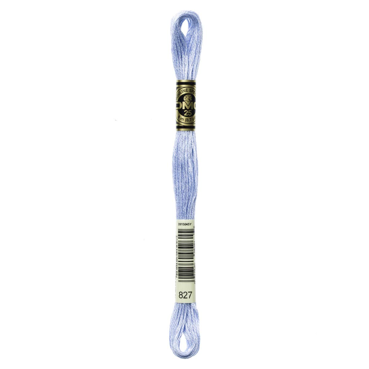 DMC Embroidery Floss Mouline Stranded Cotton Thread for Hand Embroidery and Sewing - Colour No: 827-12 x 8m Skeins โ image 1