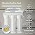 APEC Water Reverse Osmosis Water Filter System, WQA Certified, 6-Stage with Alkaline Mineral pH+ and Extra High Capacity Pre-Filter Set Stage 1-3, Ultra Safe Essence Series, 75 GPD
