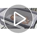 Lilian&Gema Pack and Play Mattress 38"x26"x1.5", Pack N Play Mattresses Pad for Play Pen and Playard, Premium Foam Playpen Mattress Topper with Washable Cover & Traveling Bag for Baby Toddler