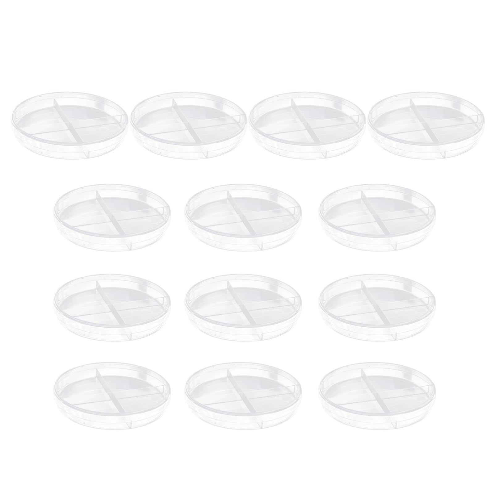 COSMEVIVI Professional Cell Culture Petri Dishes Plastic Small Plant Dish Lab Use Scientific Experiment Tool