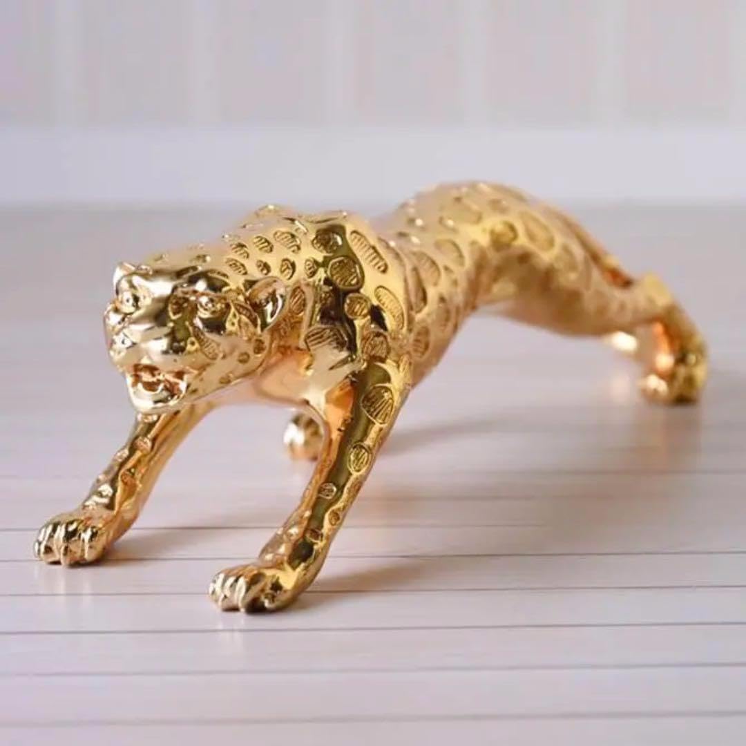 Amazon.co.jp: きらきらゴールド ジャガーのオブジェ : 文房具