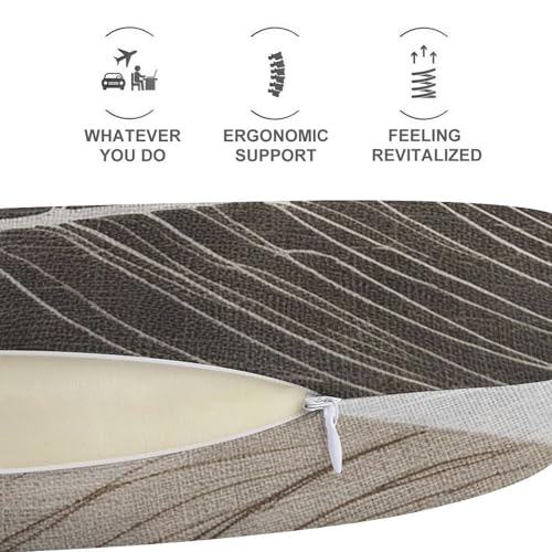 Almohada de viaje espuma viscoelástica tamaño único miniatura 5