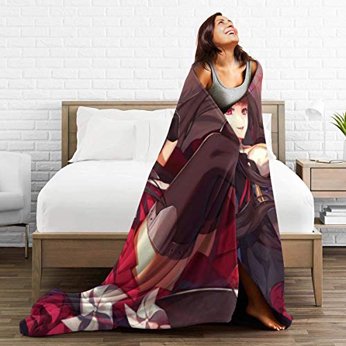 Tezukaosamu BLACK-246 Azur Lane Anime Throw Blanket Flannel Fleece Blanket 80"" X60 thumb #4
