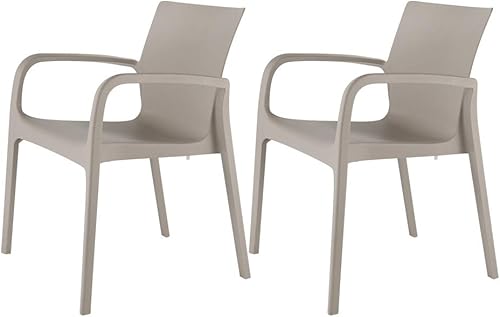 Lagoon Alissa 7050G6*S1LGA - Silla de comedor (2 unidades), color gris