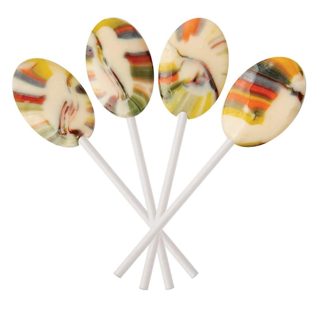 Dr. Johns Sugar Free Candy Healthy Lollipops with Zero Sugar Low Calorie Snacks Keto Friendly Hard Candy Sweets Berry Swirl Oval 150 Count 2.5 LB product thumbnail 9