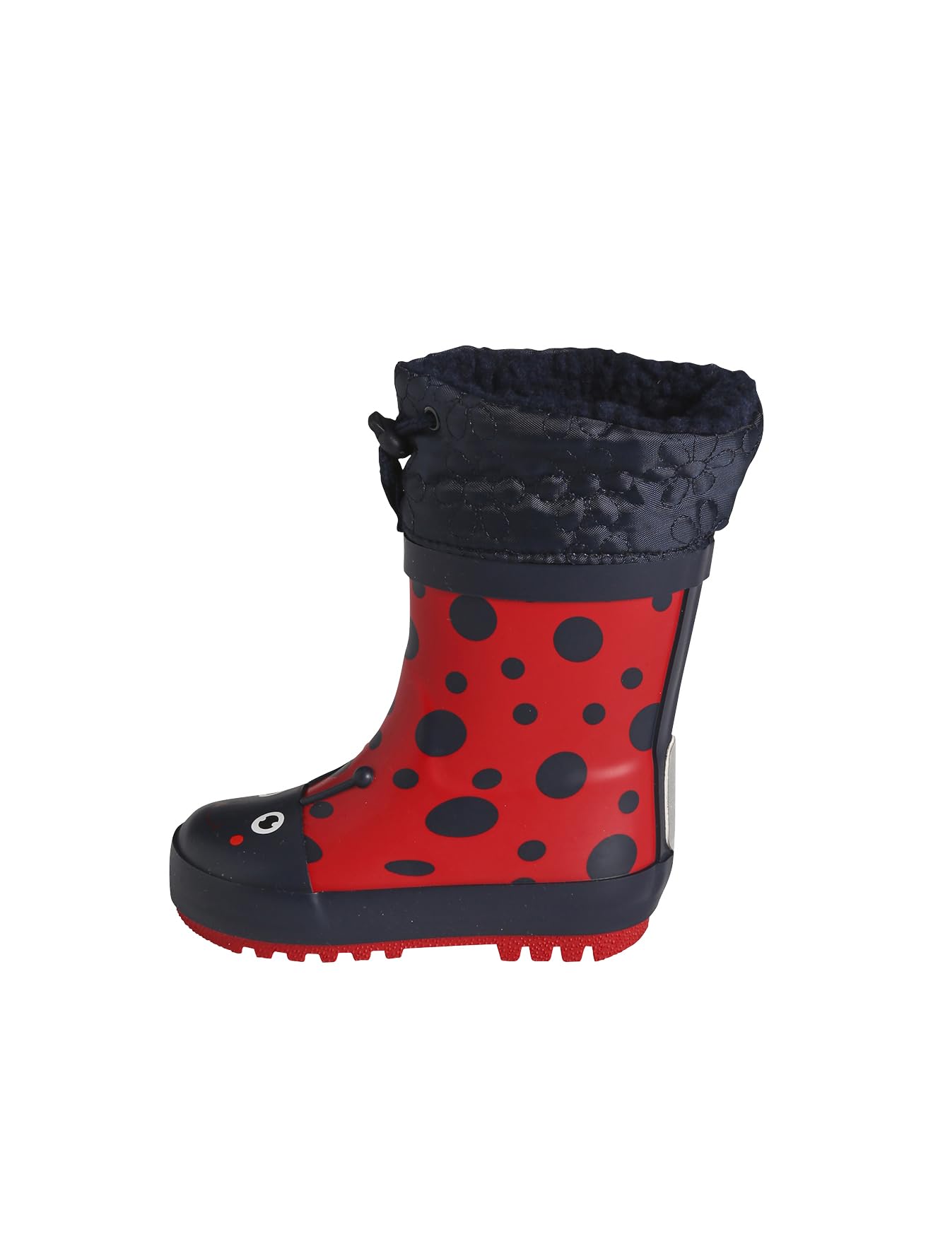 VERTBAUDET Bottes de pluie fourrées en caoutchouc imprimé bébé