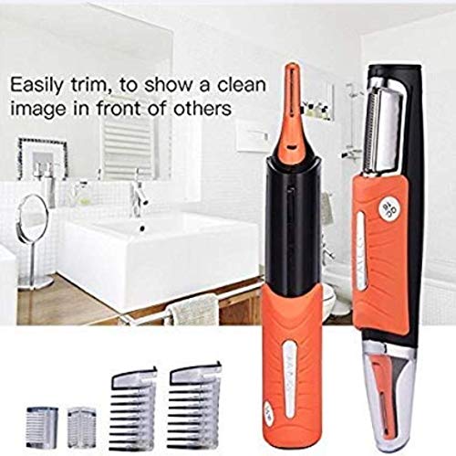 RUE 2In 1 Electric Nose Ear Trimmer,Multi-Functional Men's Hair Remover for Hair Removal