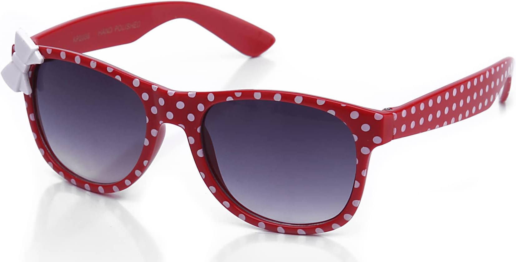 Kids Girls Plastic Polka Dot Bow Sunglasses for Girls Fashion Sunglasses for Girls