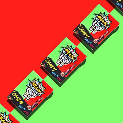 Brain Blasterz Treat Sour Candy Variety Pack, Vegan Candy, Sour Chew Bar, Halal Candy, Sour Candy Gift Box W/ 15 Pcs thumb #5