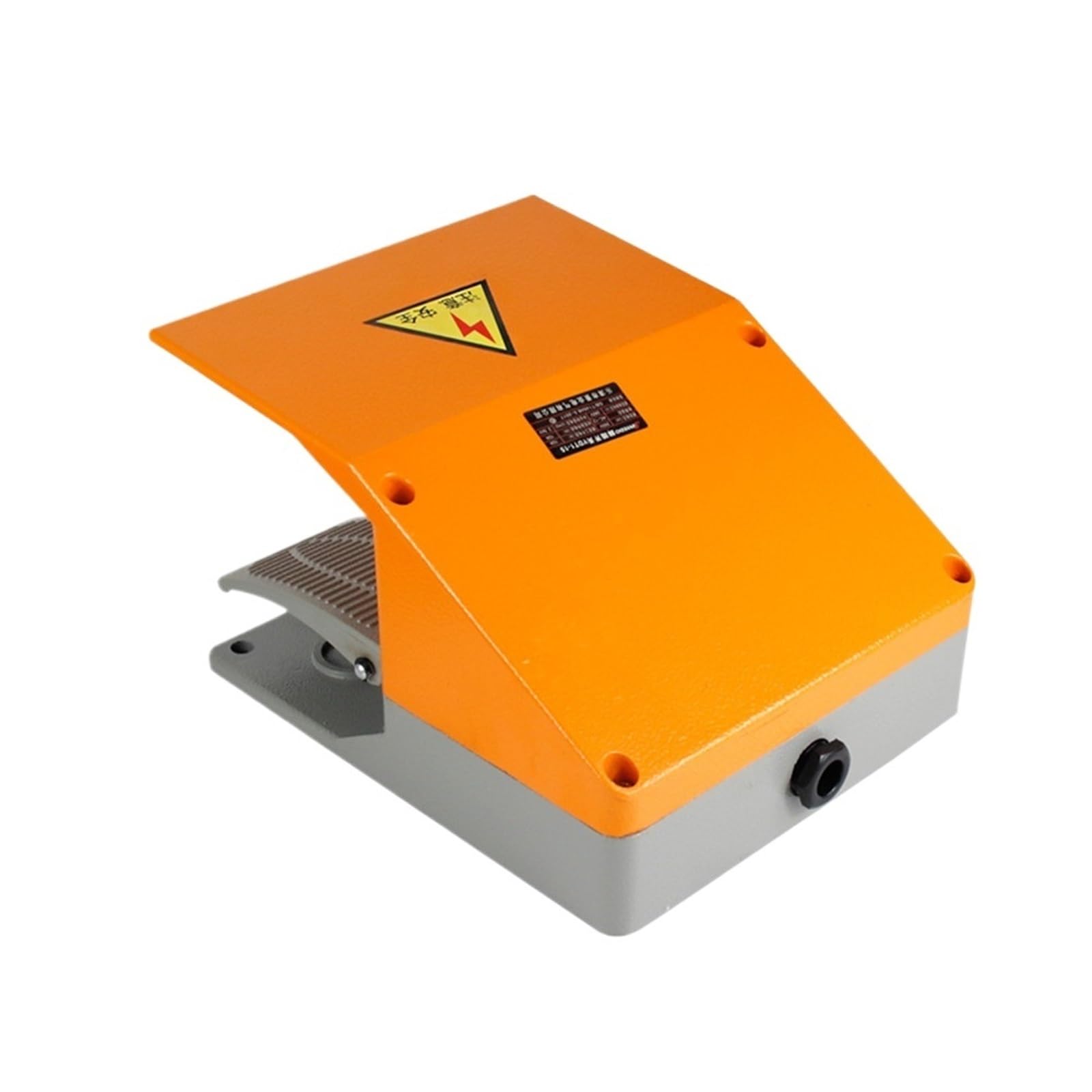 1 PZ Interruttore a pedale industriale momentaneo in metallo antiscivolo Interruttore a pedale Mani libere W Shell TFS-2 TFS-201 FS-1 FS-3 YDT1-15(TDY1-17)
