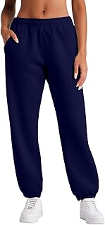 Sweatpants Women Casual Wide Leg High Waist Elastic Trousers Fitness Outfits Jogging Outdoor Tapered Bottom with Pockets