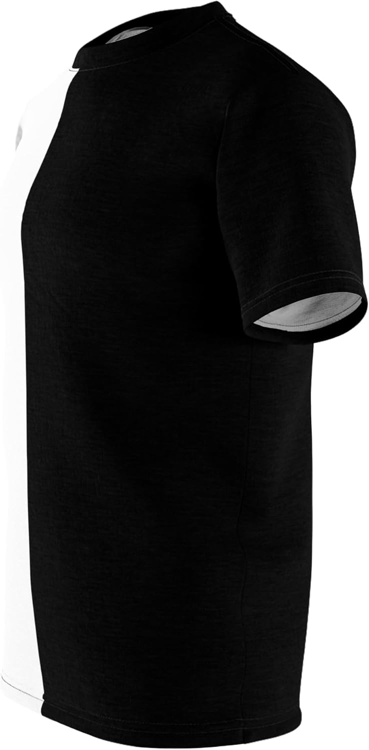 Half White & Half Black Shirt