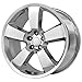 OE Performance 119C Wheel with Chrome Finish (22x9"/5x4.51999999999999", 18mm Offset)