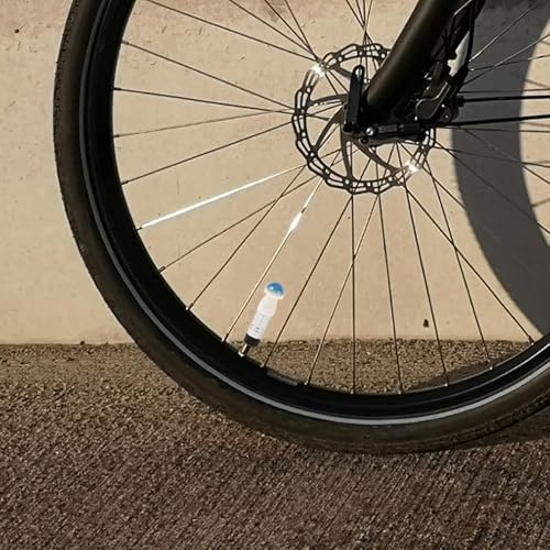 Kisangel 4 piezas Tapas de válvula de neumáticos metálicas con forma de champiñón para autos, camionetas, motocicletas y bicicletas compatibles con válvulas Presta y estándar, instalación fácil miniatura 5