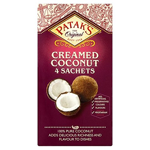 Patak's Bustine di cocco crema 4x50g (confezione da 6)
