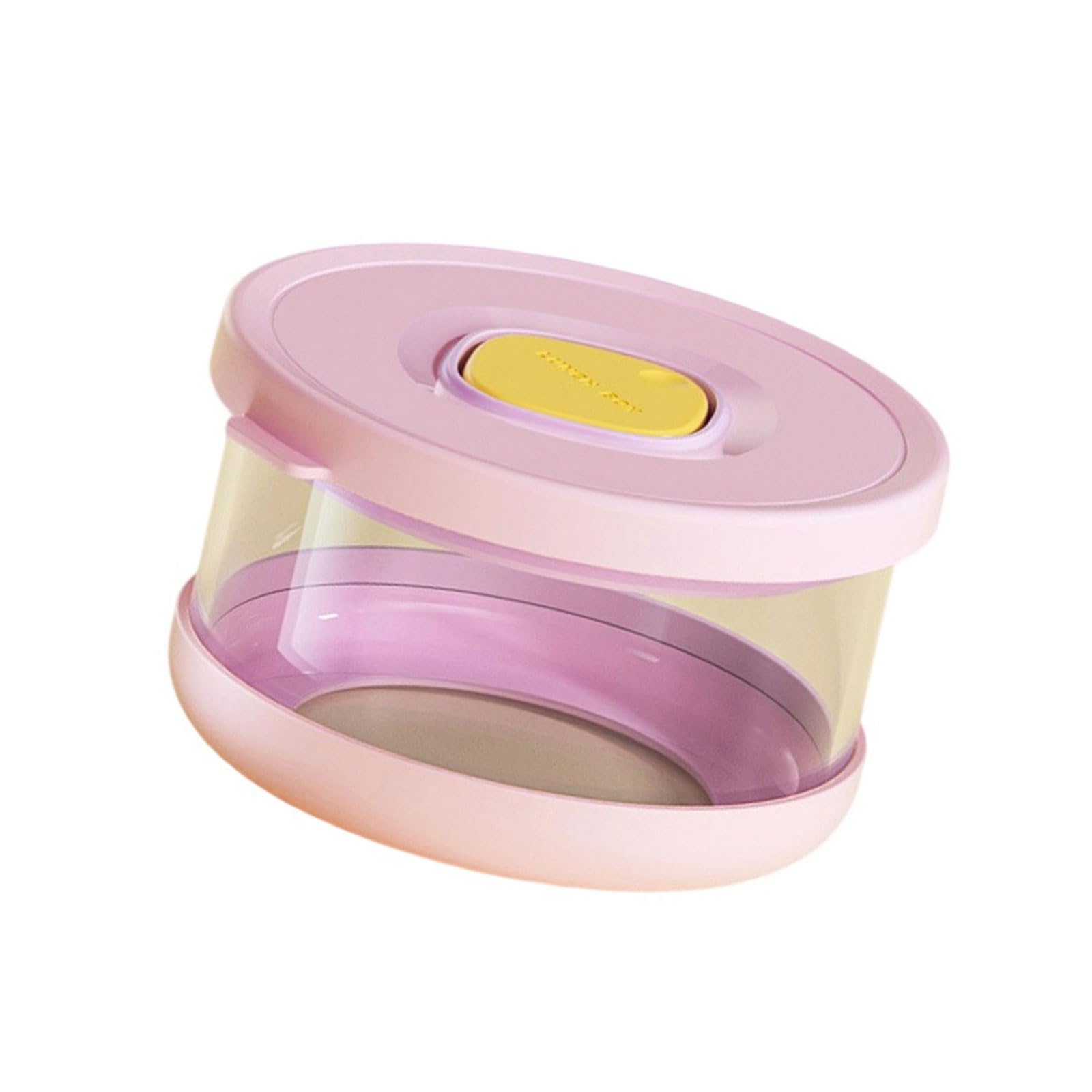 Qusinfc Microwaveable Glass Food Container with Lid Leak Proof Silicone Seal Lunch Box Perfect for Soups Sauces Borosilicate Glass Container