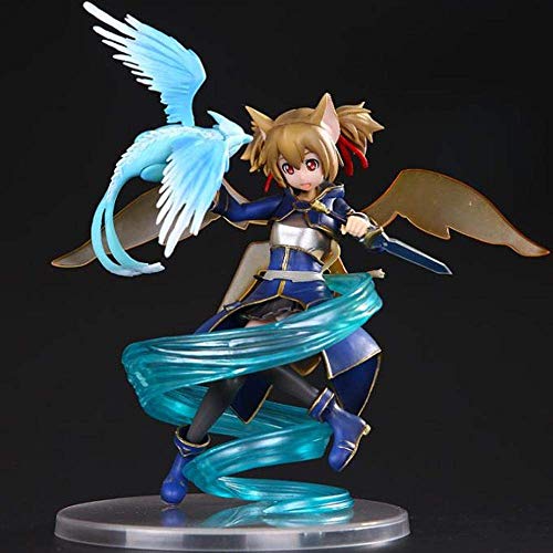 Sword Art Online Silica Ver. Knights Ayano Keiko Action Figure Model Collectible Doll Toy Gifts #TOP1