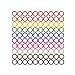 Colorful Iron O-Rings & Stitch Ring Markers for Knitting/Crochet/etc, (Includes 10 Colors, for Knitting/Crochet/etc (Small (Internal Diameter 8mm), 100pcs)