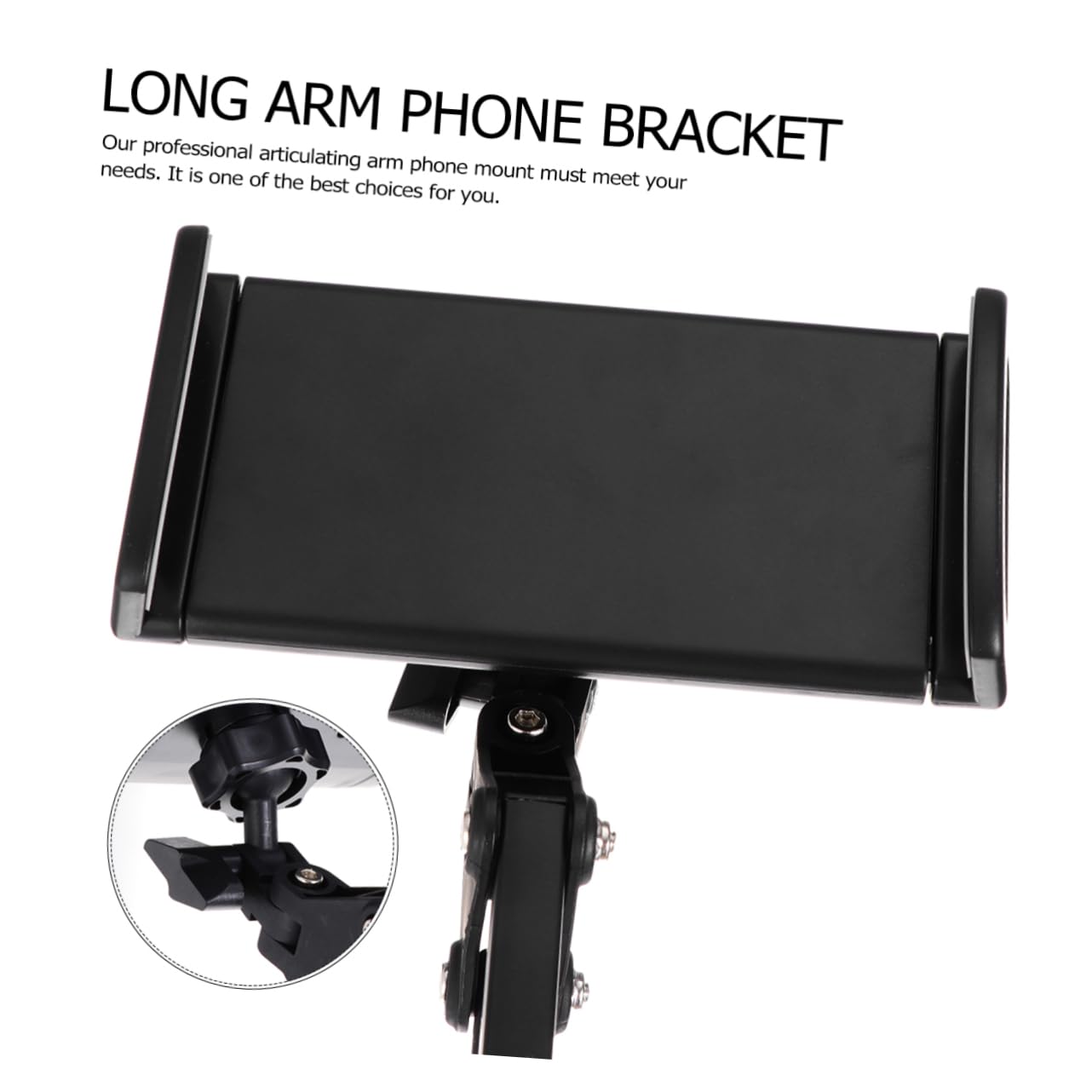 Supporto Per Smartphone Con Braccio Flessibile Porta Tablet e Telefono Da Scrivania Per Cucina Studio e Tavolo Da Notte