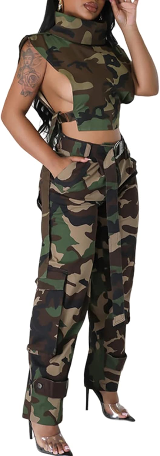 Women 2023 Summer Fashion Causal Distressed Denim Vest Lace Up Crop Tops Relax Fit Light Jean Vest Jacket - Image 2