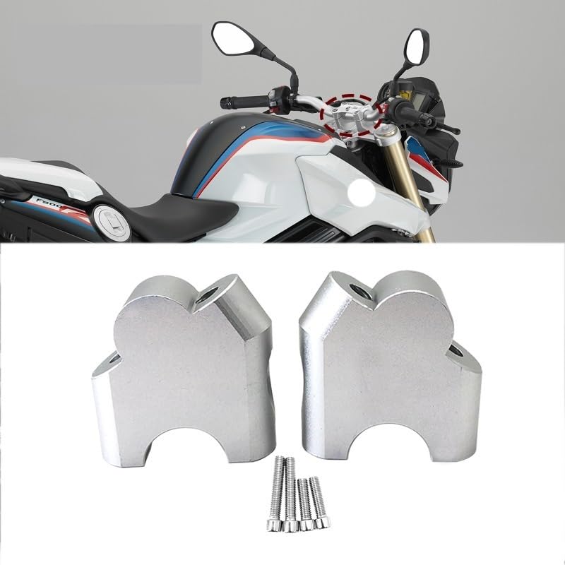 Élévateur de guidon CNC 25mm F800R en aluminium usiné haute précision - 2