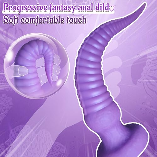 10 Inch Monster Long Tentacle Fantasy Dildo Anal Knot Butt Plug - Image 3