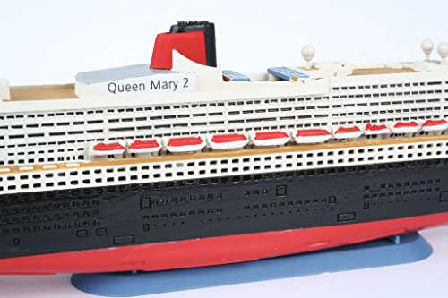 Revell Modellbausatz Schiff 1:1200 - Ocean Liner Queen Mary 2 im Maßstab 1:1200, Level 4, originalgetreue Nachbildung… – Bild 7