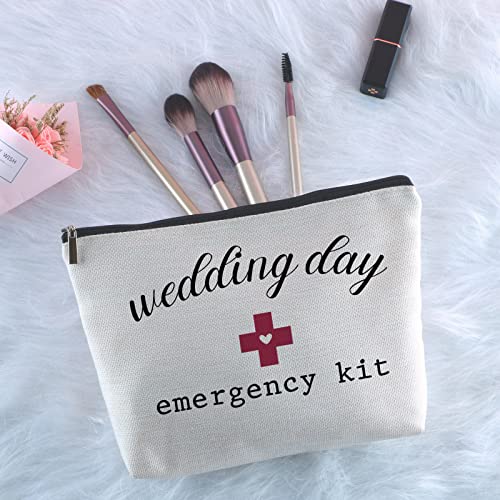 Bridal Shower Gifts: Travel Makeup Bag & Wedding Day Emergency Kit for Bride & Sister or Best Friend2