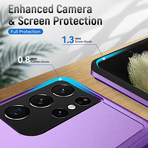 Coque antichoc robuste Samsung A32 5G violette pour activités extérieures - 4