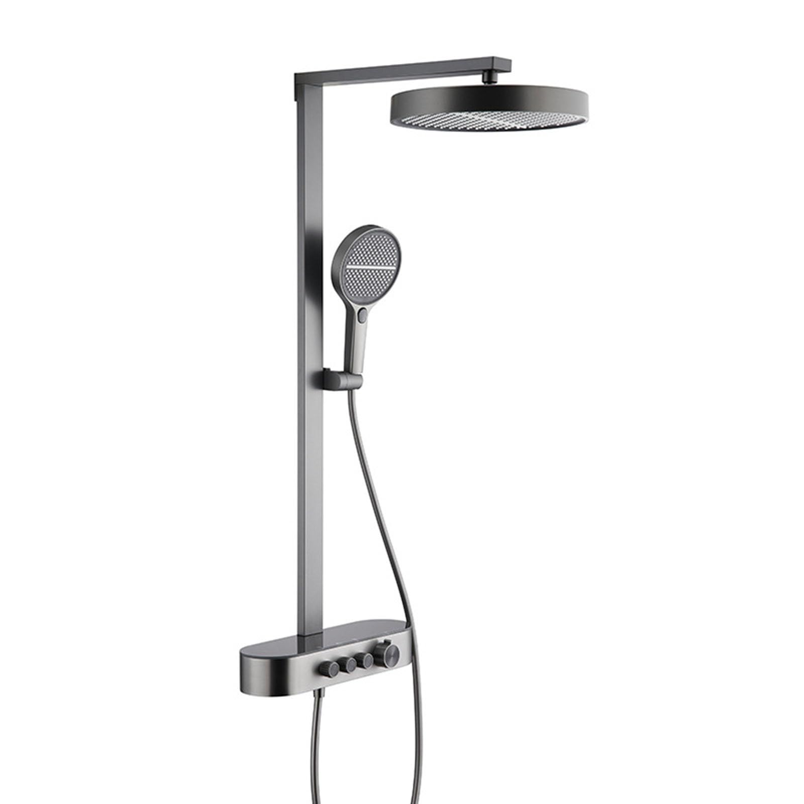 columna de ducha exterior para pared Interruptor de Perilla gris Pistola