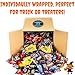 8.0lbs Chocolate Halloween Candy Bulk Variety Pack Mix. Bulk Chocolate Fun Size Candy Individually Wrapped Fun Size Chocolate. Individually Wrapped Halloween Candy for Trick-or-Treaters, Parties & Gift Bags.